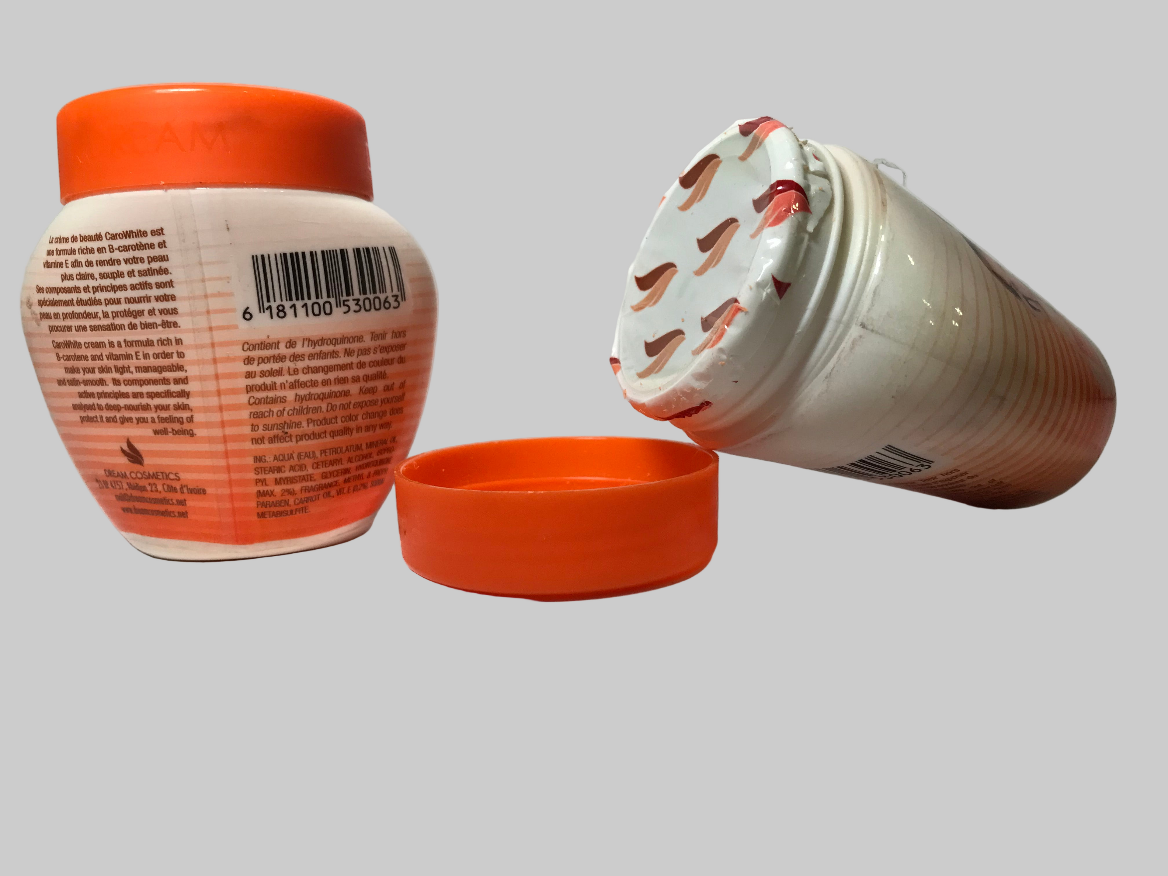 Crema blanqueadora de manchas