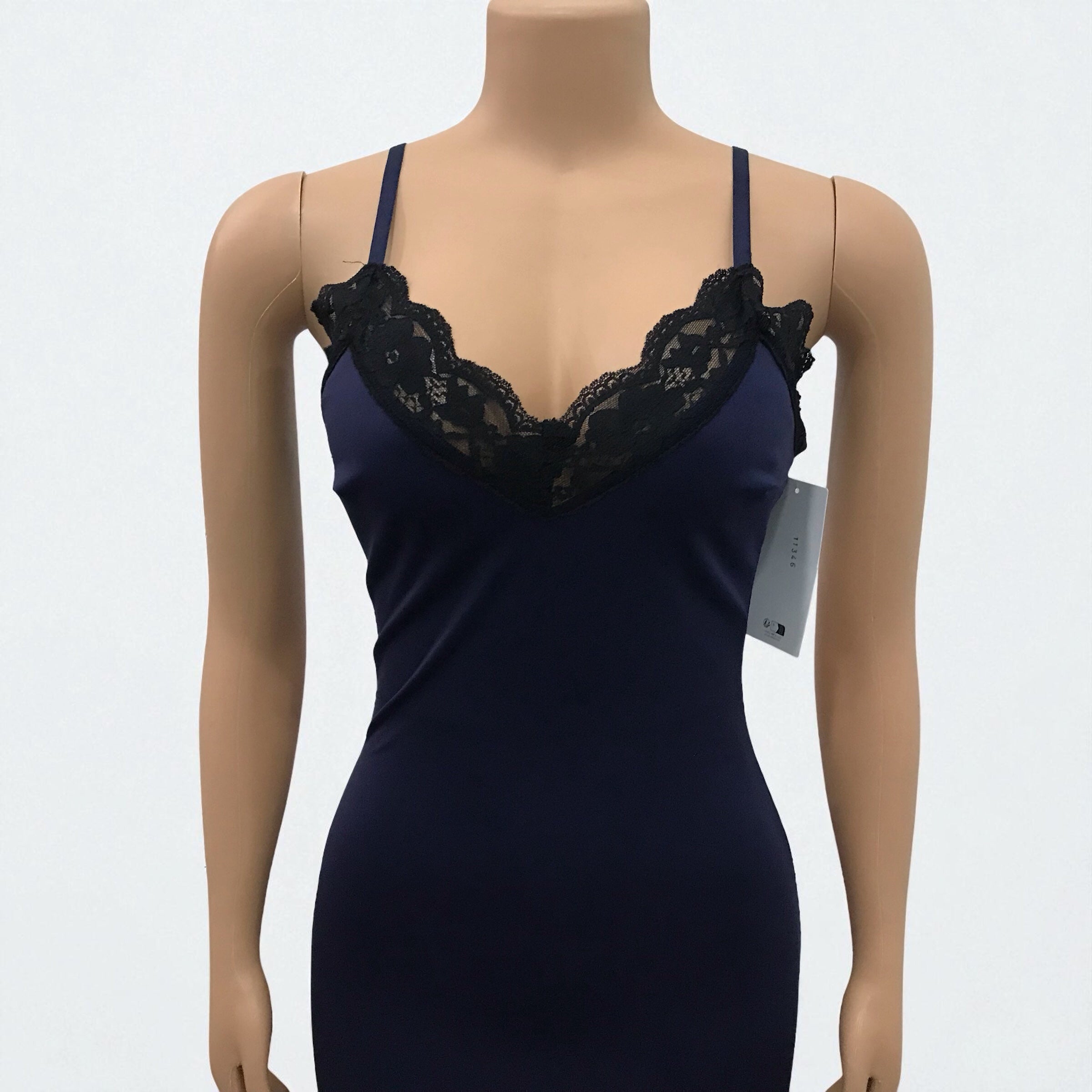 Vestido lencero ajustado